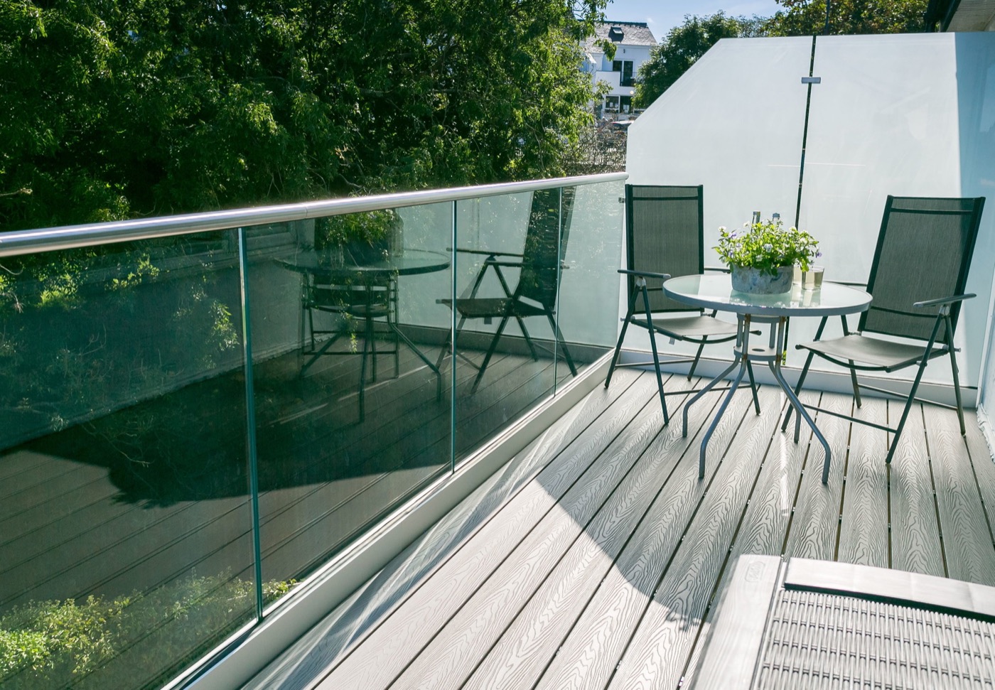Balcony seating at Min-Y-Wygyr
